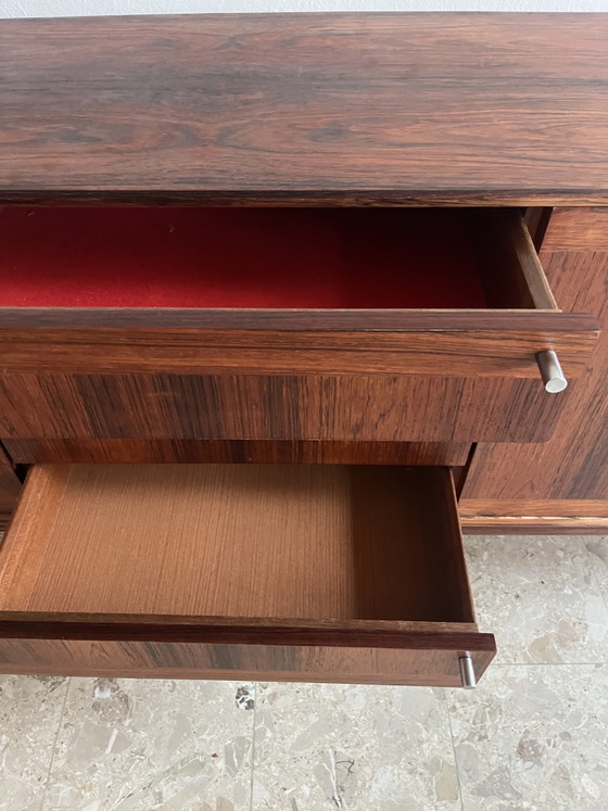 Image 1 of 1x Large rosewood sideboard, 1960s!