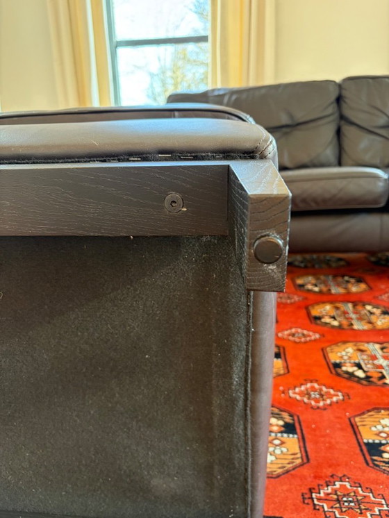 Image 1 of Salon Aspen pelle Elite 8205, pouf, marrone tartufo 82116