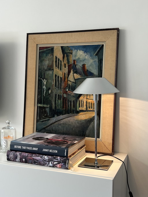 Rare Vintage Marset Iluminacion Badalona Table Lamp – Made in Spain – tafellampen, Aluminium (photo 2 of 8)