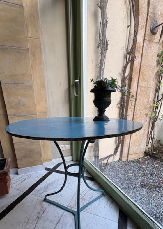 Image 1 of Antique French bistro table