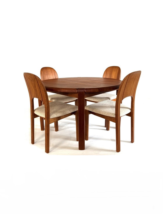 Image 1 of 4 sedie danesi vintage, Holstebro Furniture Factory anni '70