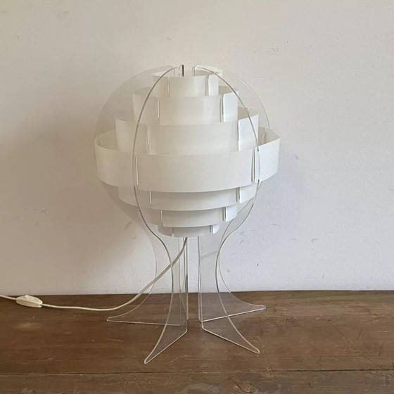 Image 1 of Strips lamp by F. Brylle and P. Jacobsen. 1980.
