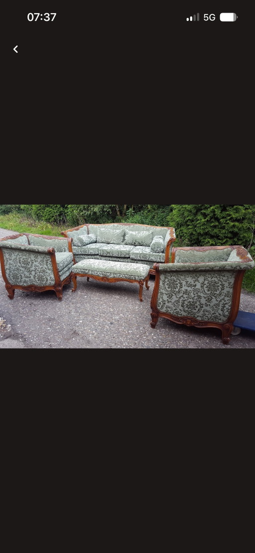 Canapé exclusif Louie avec fauteuils