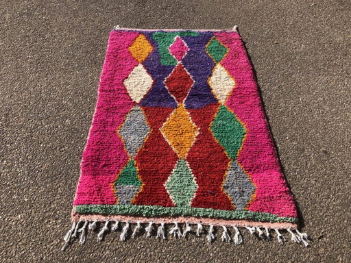 Alfombra bereber hecha a mano 250cmx150cm