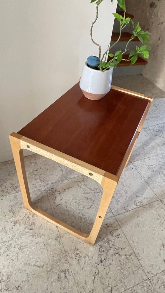 Vintage salontafel van exotisch hout – PIER IMPORT, Wood (photo 17 of 32)