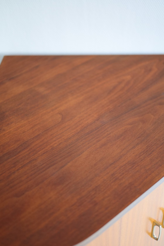Scandinavische Hoekkast Jaren 60 – Wandkast, Wood (photo 5 of 7)