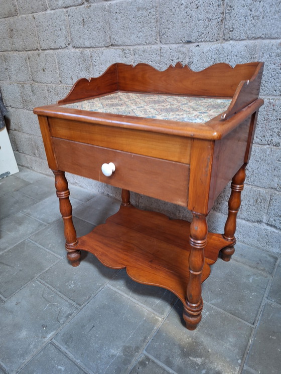 Image 1 of Walnut washbasin