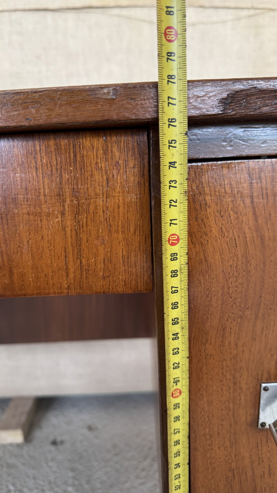 Image 1 of Vintage Freestanding Executive Desk