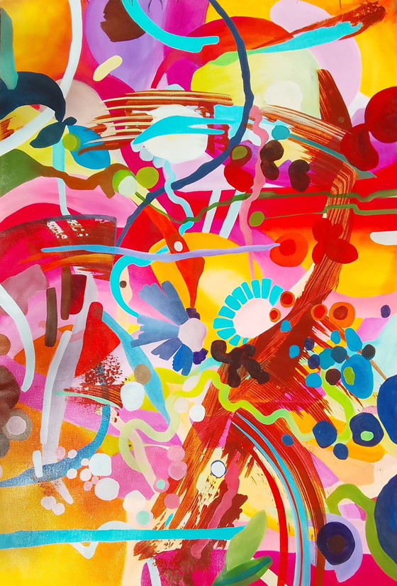 "Bloom" 142x100cm – joart, Dipinti e disegni, Canvas (photo 9 of 15)
