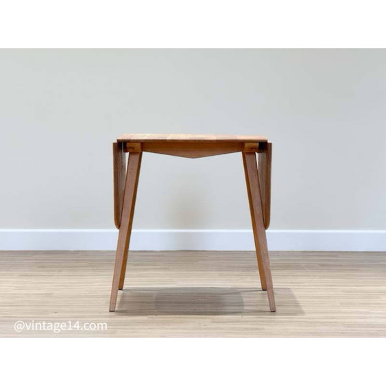 Image 1 of Table pliante Ercol et quatre chaises Quaker par Lucian Ercolani, années 1960