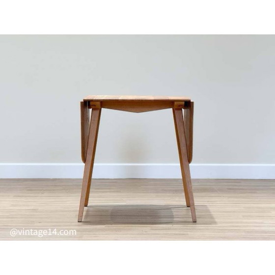 Image 1 of Table pliante Ercol et quatre chaises Quaker par Lucian Ercolani, années 1960
