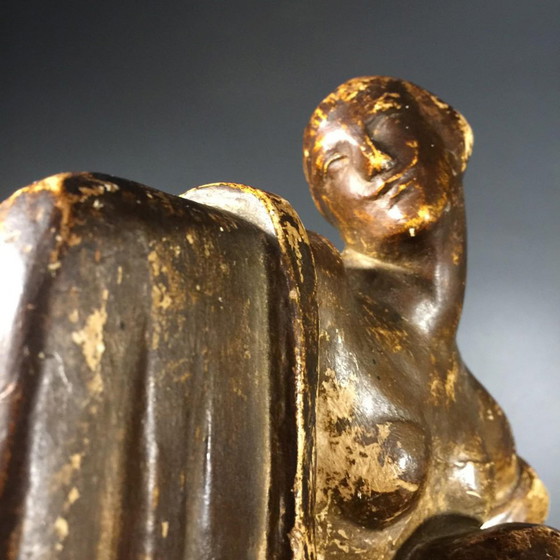 Sculptures Art Déco Cubiste Atelier Plâtre Femme Nue par Jean Canneel, années 1930 – Art Deco (photo 8 of 19)