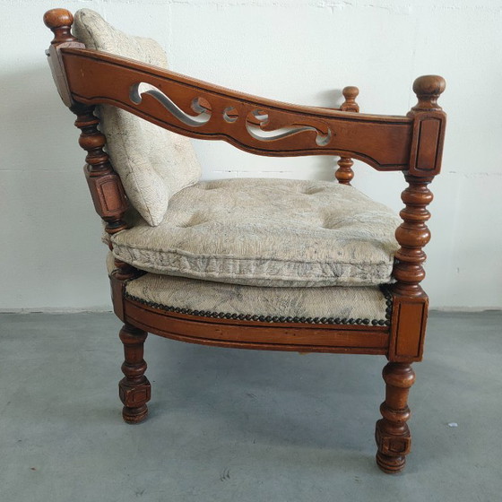 Image 1 of Chaise Giorgetti vintage des années 1950-1970