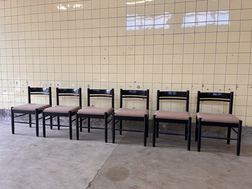 Vintage set of six chairs