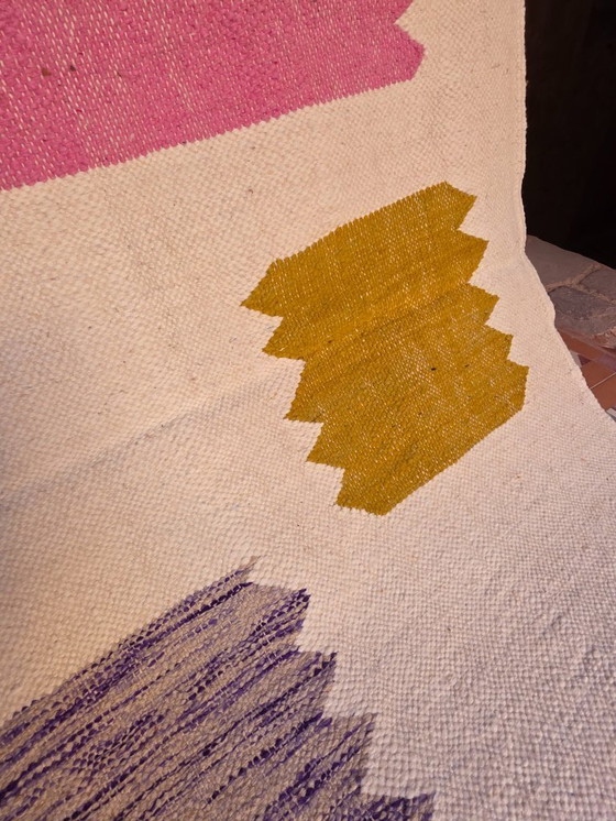 Image 1 of Kilim marocchino a trama piatta 150 x 100 cm