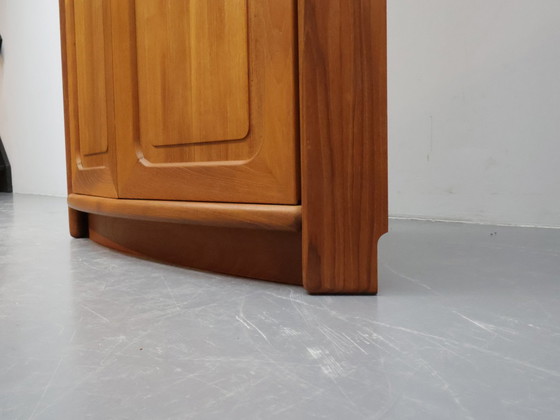 Image 1 of Dyrlund Denmark Vintage hoekkast met verlichting 
