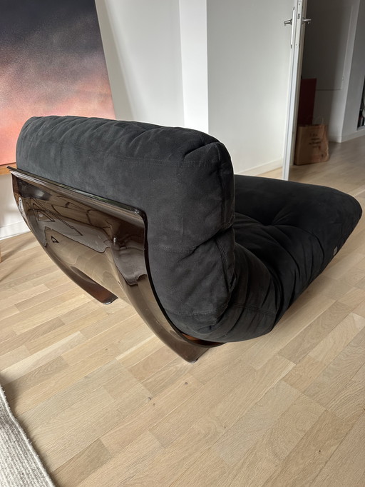 Ligne roset Marsala black alcantara