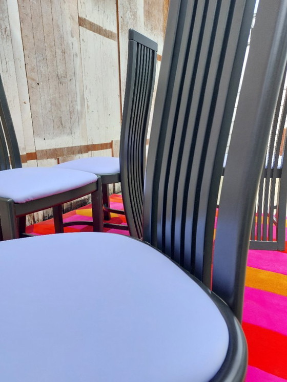 Image 1 of Sedie modello L4k 252 di Liberty, set di 4. Design