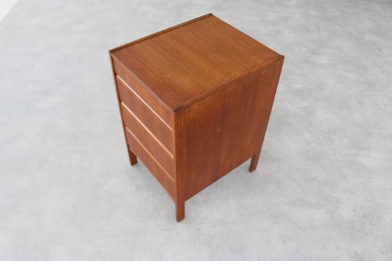 Image 1 of vintage ladenkast | bureau kast | teak | Zweeds