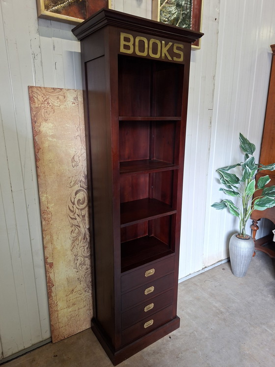 Image 1 of Libreria classica BOOKS, dimensioni 60x45cm e altezza 212cm.