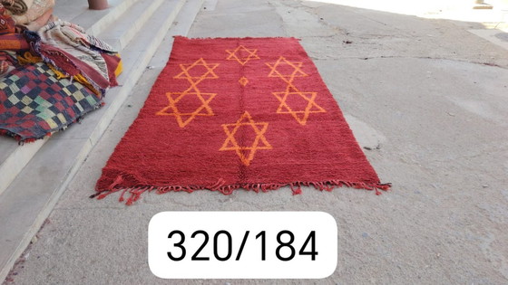 Image 1 of Handgeknoopt Berber kleed wol 320x184cm