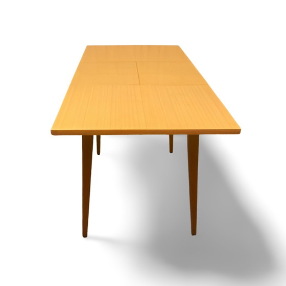 Image 1 of Mid - Century Vintage Extendable Dining Table.