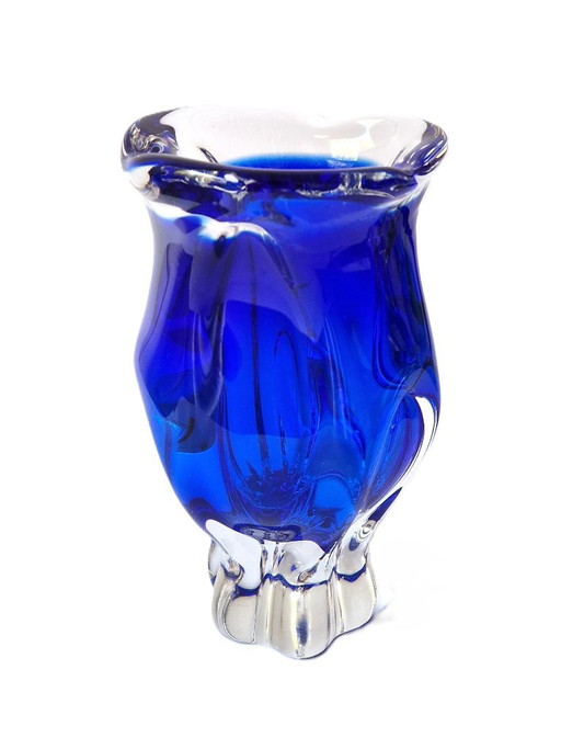 Chřibská Glassworks - Vase by Josef Hospodka - 60s – vazen (photo 2 of 6)