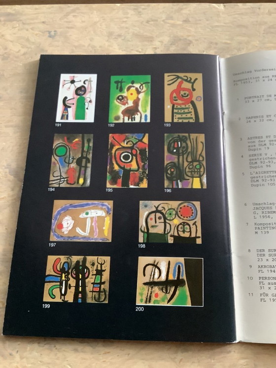 Image 1 of Joan Miró pochoir 1953