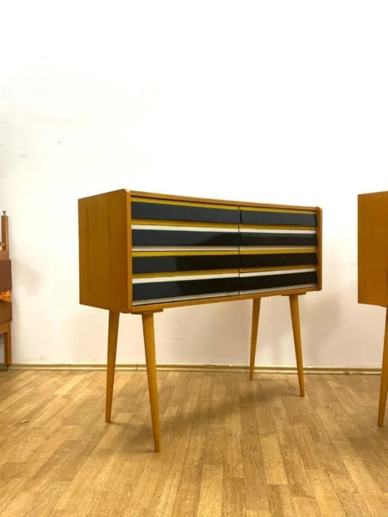 Image 1 of Cassettiera retrò, Jiří Jiroutek, anni '60, Cecoslovacchia