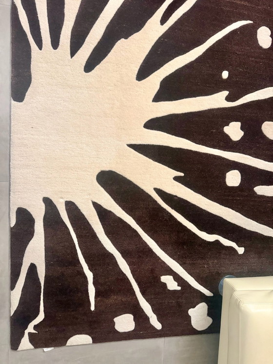 Tappeto di design marrone e panna – Tappeti, Lana (photo 2 of 5)