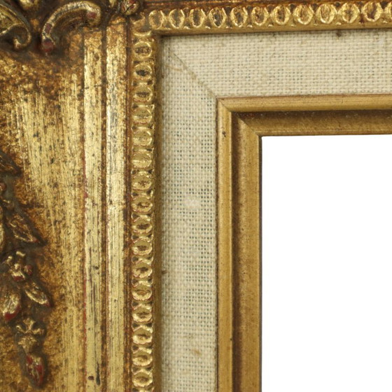 Image 1 of Grote Gouden Lijst Barok Stijl 73x63cm