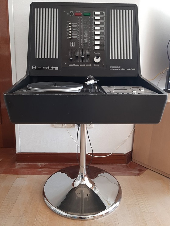 Image 1 of Tocadiscos Rosita Commander Luxus Vintage stereo space age