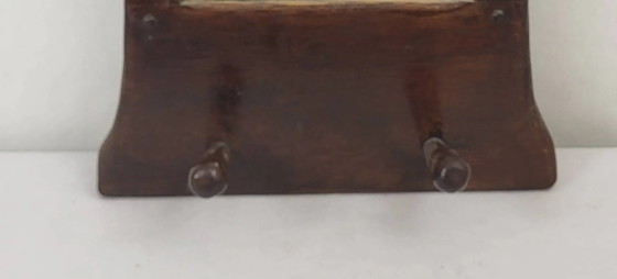 Specchio brutalista in legno 1950 – Wood (photo 5 of 5)