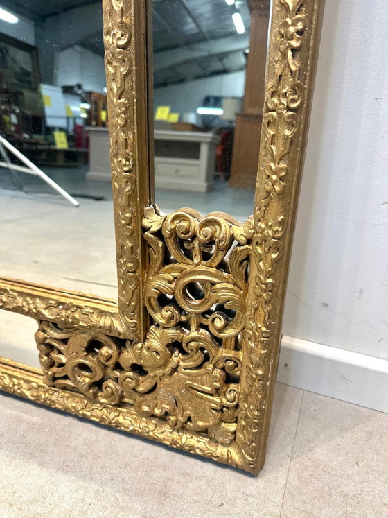 Espejo dorado de estilo antiguo – Glass (photo 5 of 6)