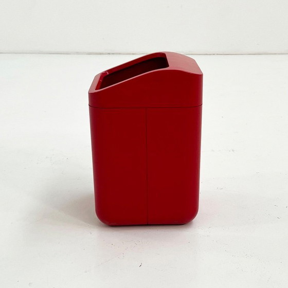 Image 1 of Roter Regenschirmhalter oder Papierkorb von Makio Hasuike für Gedy, 1970er Jahre