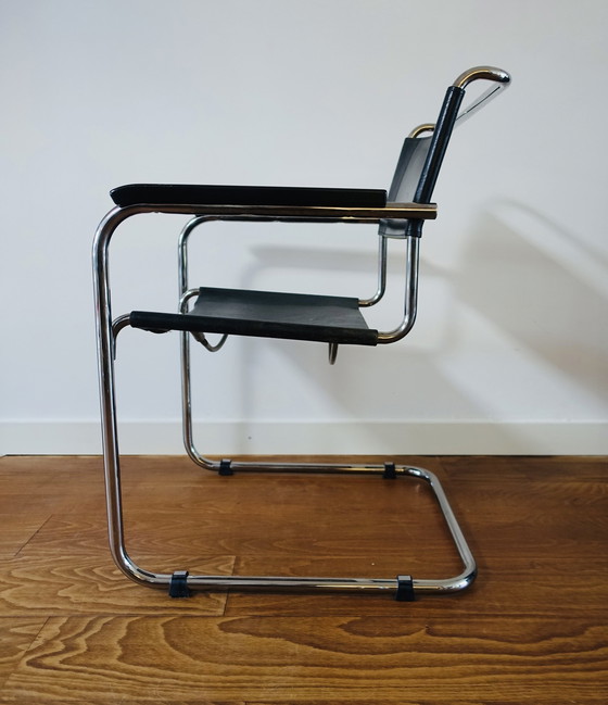 Image 1 of 4x Thonet S34 Mart Stam Bureaustoelen