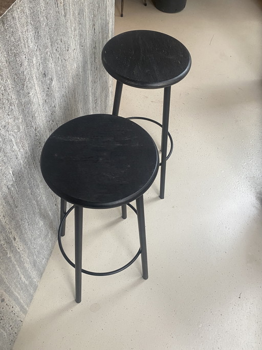 Serax - Marie Michielssen - Taburete de bar M - Negro