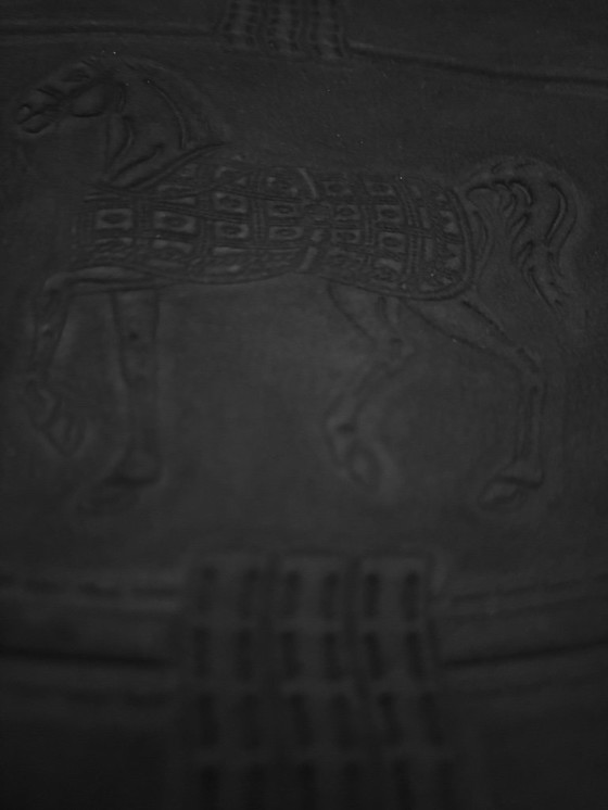 Image 1 of Leather FENDI saddlebag