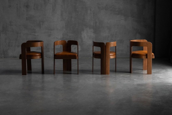 Image 1 of Esszimmerstühle von Marzio Cecchi, Italien, 1970er Jahre