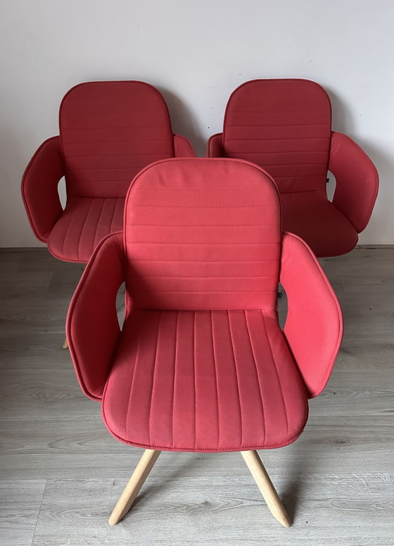 Image 1 of 4x Arco Flux design eetkamerstoelen 