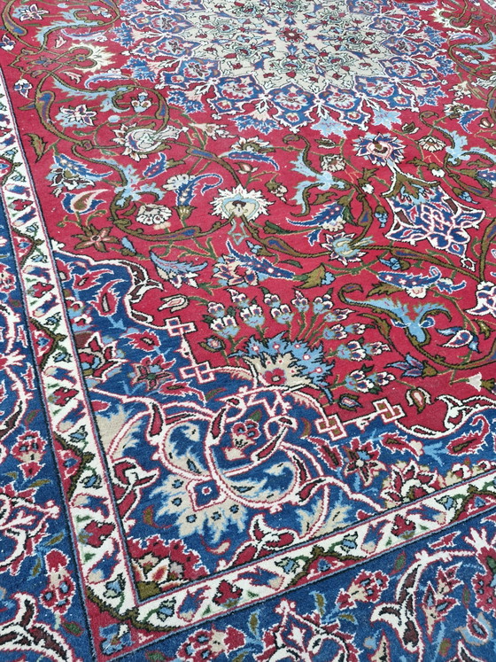 Hand-knotted Kashan rug 350x258 – Rugs & carpets, Cotton, Wool (photo 5 of 15)