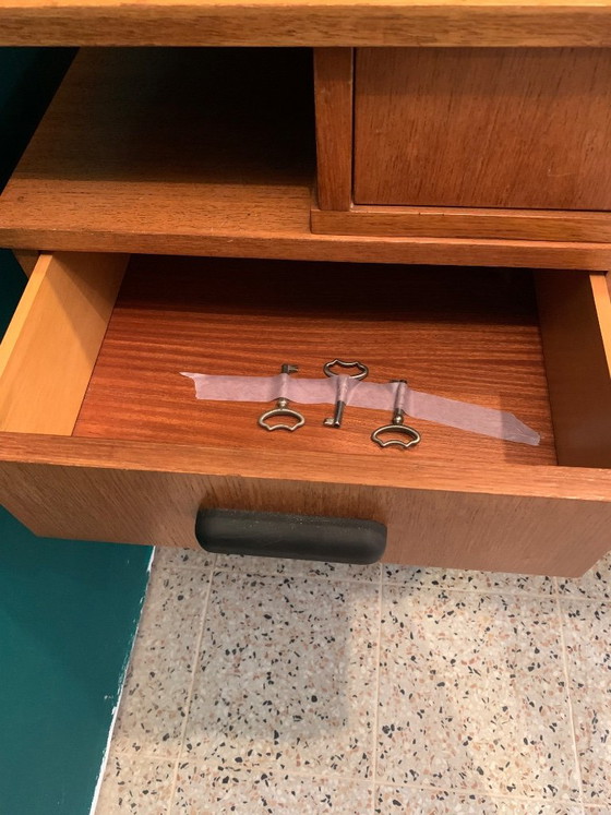 Scrivania Vintage Mid-Century – Console, Wood (photo 4 of 5)