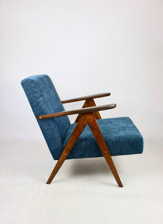 Image 1 of Vintage Blue Armchair, 1970s