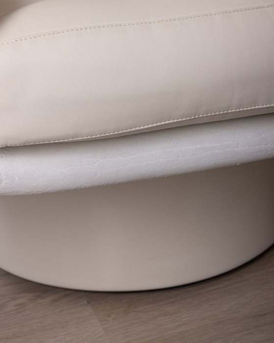 Image 1 of VINTAGE SWIVEL ARMCHAIR FROM THE 1960S, ELDA MODEL DESIGNED BY JOE COLOMBO FOR COMFORT