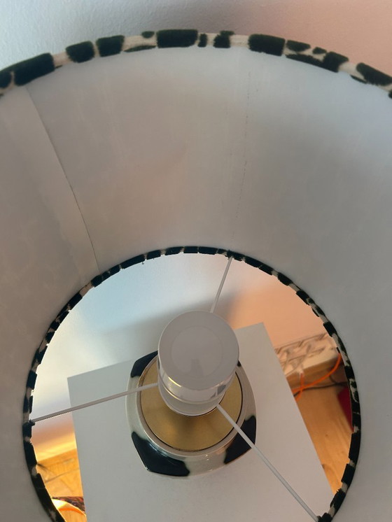 Image 1 of Set of 2 MCM Table Lamps: Upcycled one-of-a-kind pieces made from vases by Ditmar Urbach Keramik – Czech Republic