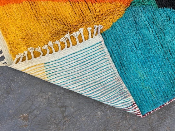 Image 1 of Traditional Berber rug with colorful patterns, size 2/3 m