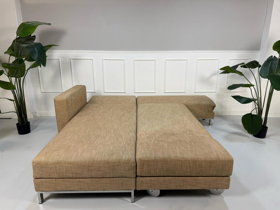 Image 1 of Brühl Fourtwo Designer Sofa Stoff Couch Schlafsofa Four Two Beige