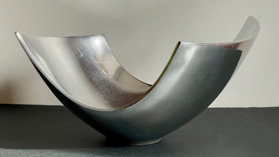 Image 1 of COUPE à Fruits Métal Poli VINTAGE