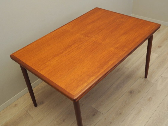 Image 1 of Teak table, Danish design, 1970s, production: Denmark