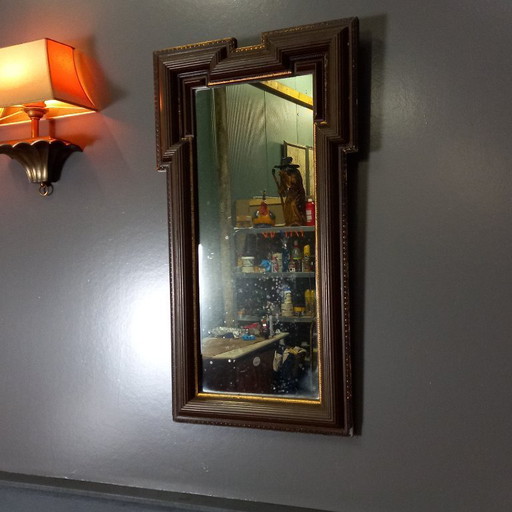 Mirror, Art-deco Mirror - Damspiegel ca.1910